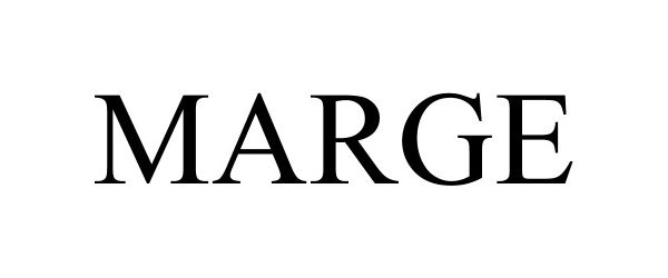 Trademark Logo MARGE