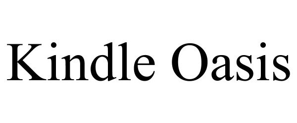 Trademark Logo KINDLE OASIS