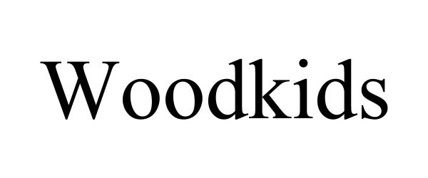 Trademark Logo WOODKIDS