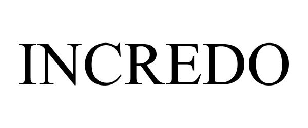 Trademark Logo INCREDO