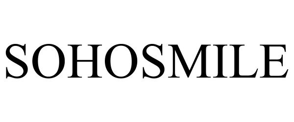 Trademark Logo SOHOSMILE