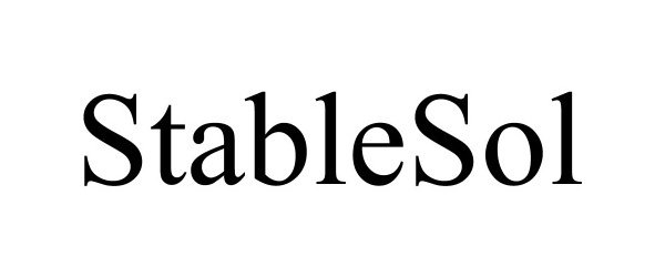 Trademark Logo STABLESOL
