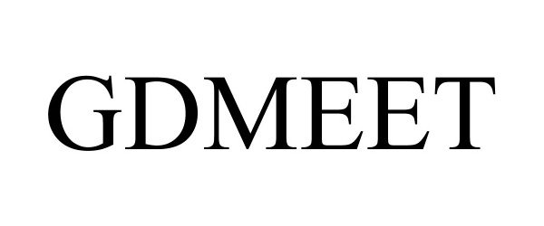 Trademark Logo GDMEET