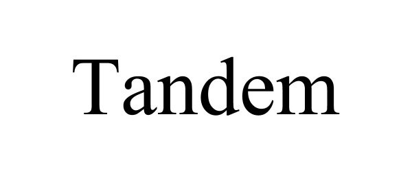 Trademark Logo TANDEM