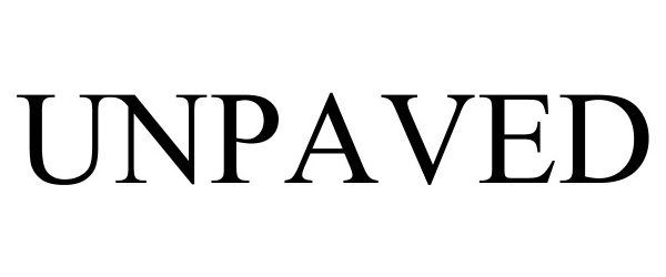 Trademark Logo UNPAVED