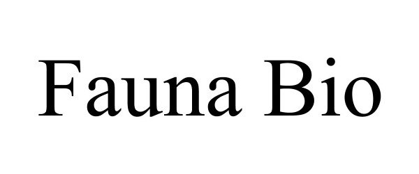  FAUNA BIO