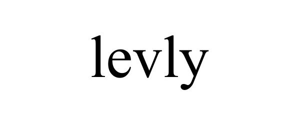 Trademark Logo LEVLY