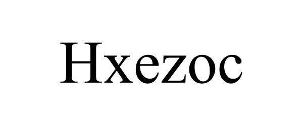  HXEZOC