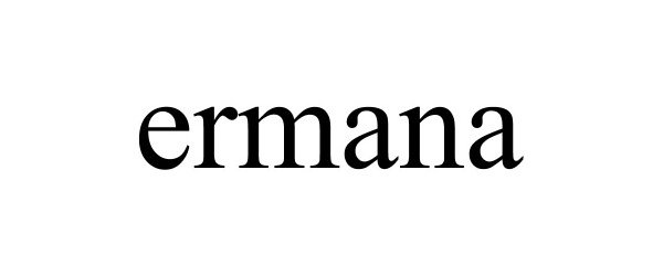 Trademark Logo ERMANA