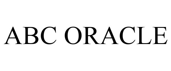  ABC ORACLE