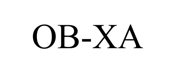 Trademark Logo OB-XA