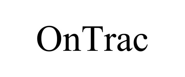 Trademark Logo ONTRAC