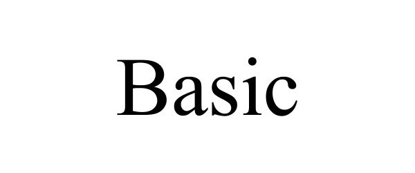 Trademark Logo BASIC