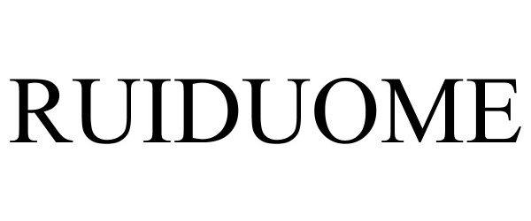 Trademark Logo RUIDUOME