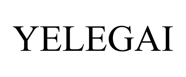 Trademark Logo YELEGAI