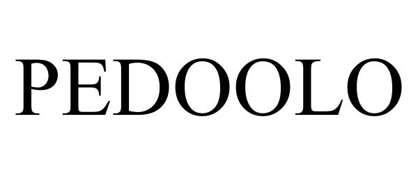 Trademark Logo PEDOOLO