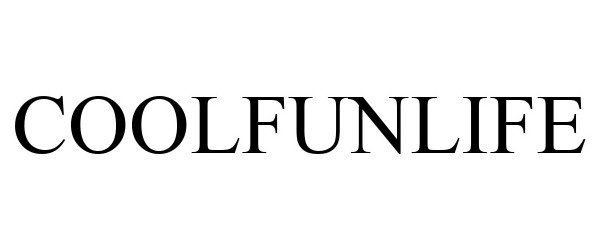 Trademark Logo COOLFUNLIFE