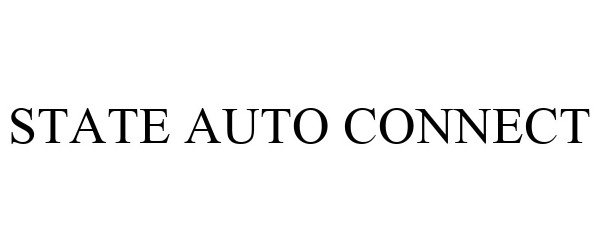 Trademark Logo STATE AUTO CONNECT