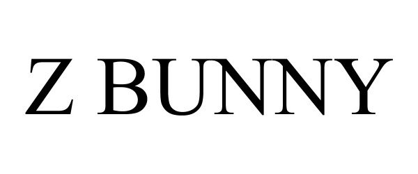 Trademark Logo Z BUNNY