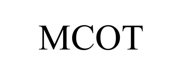 Trademark Logo MCOT