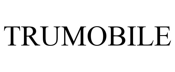 Trademark Logo TRUMOBILE