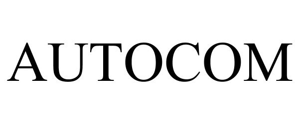 Trademark Logo AUTOCOM