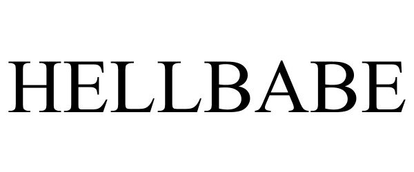 Trademark Logo HELLBABE