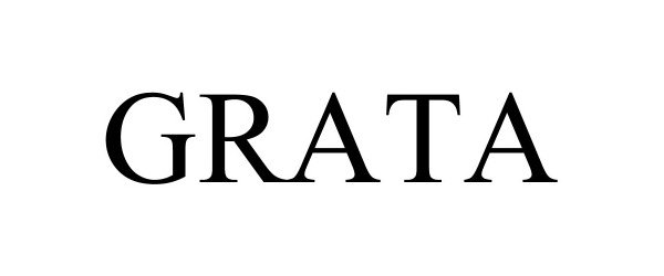 Trademark Logo GRATA