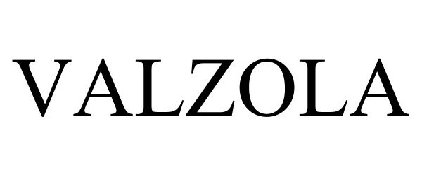 Trademark Logo VALZOLA
