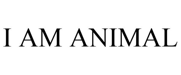  I AM ANIMAL