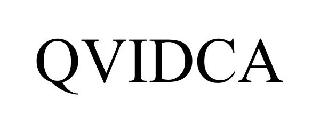 Trademark Logo QVIDCA