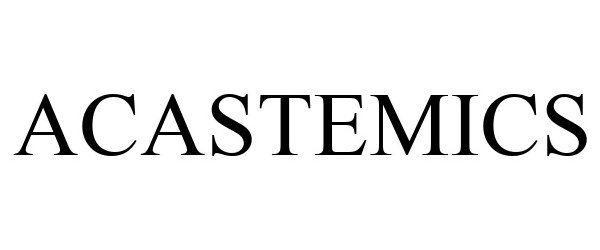 Trademark Logo ACASTEMICS