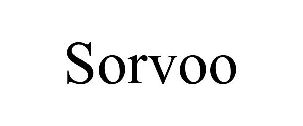 Trademark Logo SORVOO