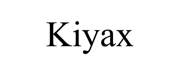 Trademark Logo KIYAX