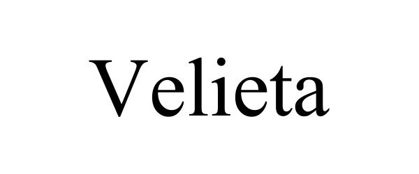 Trademark Logo VELIETA