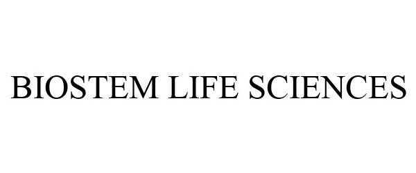 Trademark Logo BIOSTEM LIFE SCIENCES