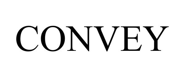 Trademark Logo CONVEY