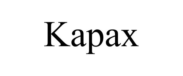 Trademark Logo KAPAX