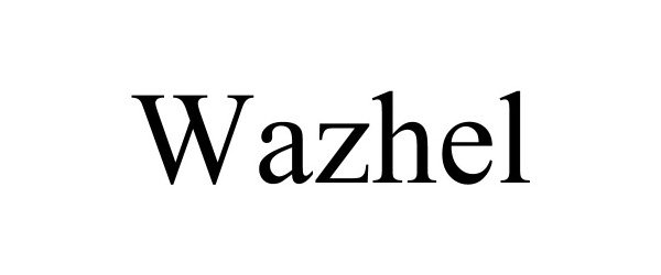 Trademark Logo WAZHEL