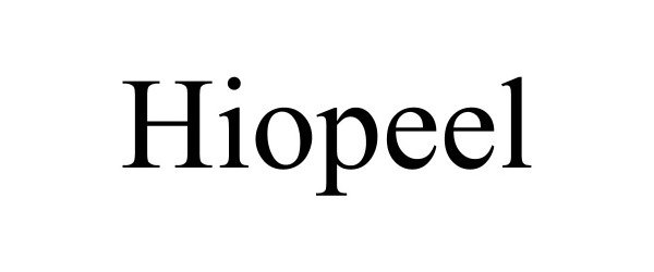 Trademark Logo HIOPEEL