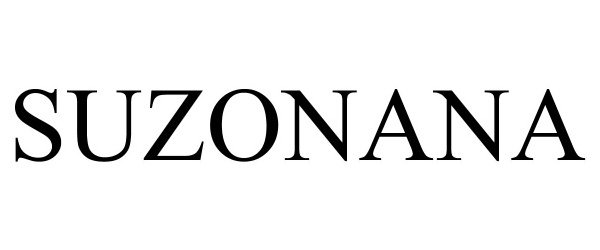 Trademark Logo SUZONANA
