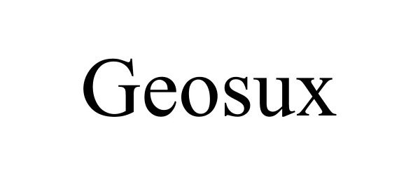 Trademark Logo GEOSUX