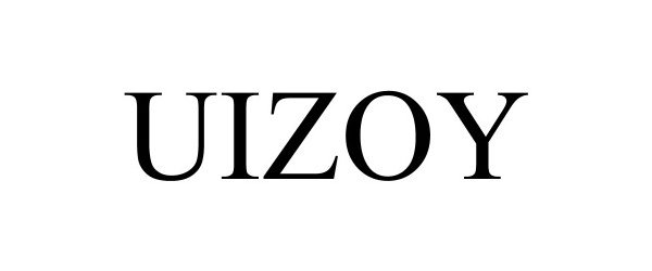 Trademark Logo UIZOY