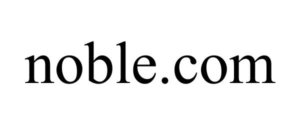  NOBLE.COM