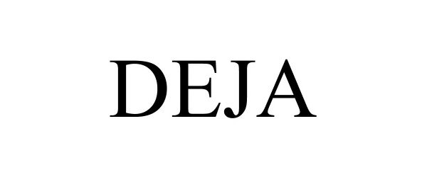 Trademark Logo DEJA