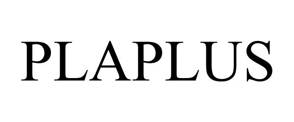 Trademark Logo PLAPLUS