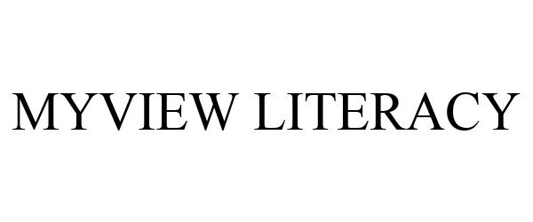 Trademark Logo MYVIEW LITERACY