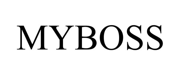 Trademark Logo MYBOSS