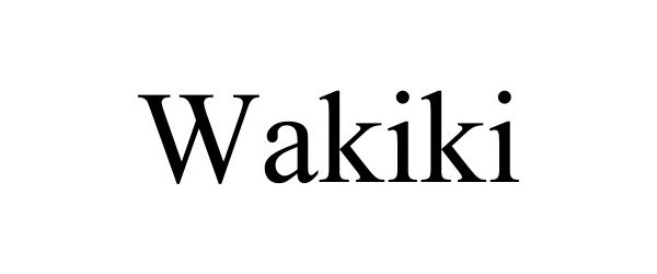  WAKIKI