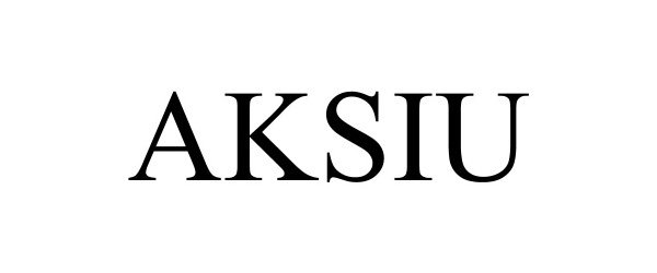  AKSIU